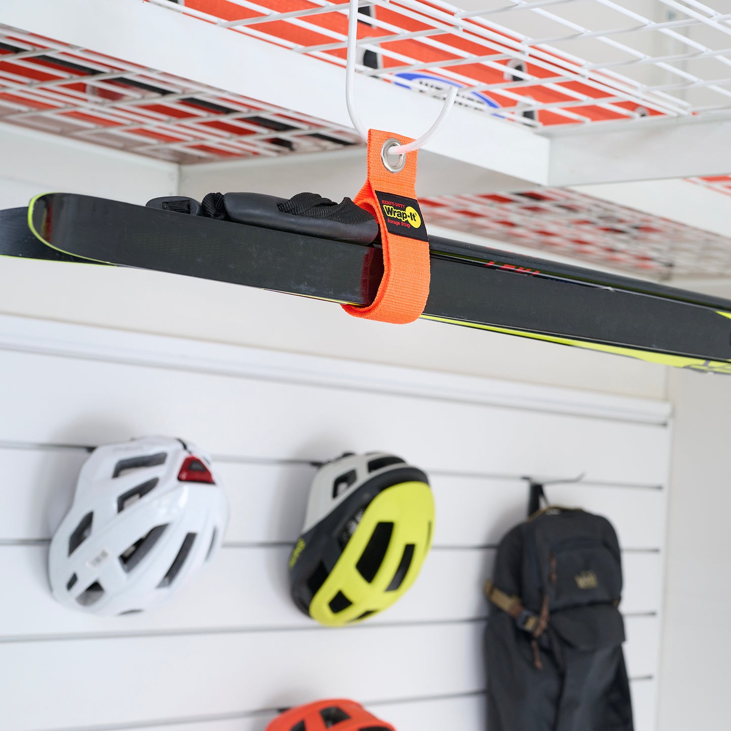 Heavy-Duty Storage Straps - 17-in. (2-Pack) Blaze Orange