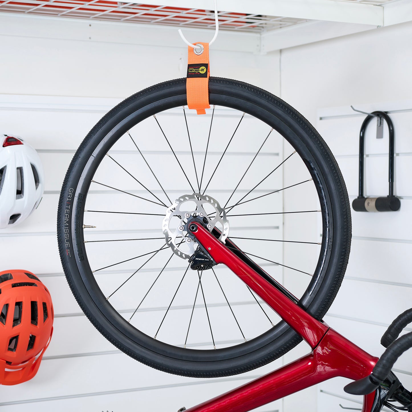Heavy-Duty™ Storage Straps - 6-Pack Assorted Blaze Orange