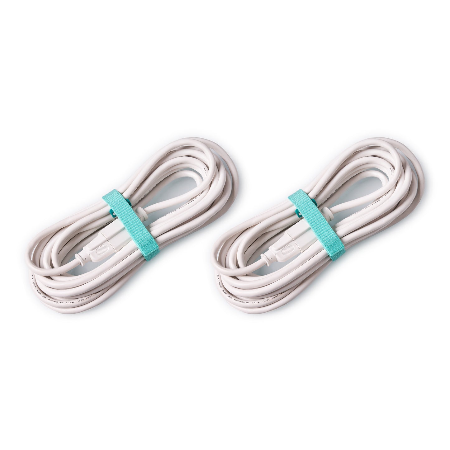 Wrap-It Storage Cinch-Straps - 12" (2-Pack) Turquoise