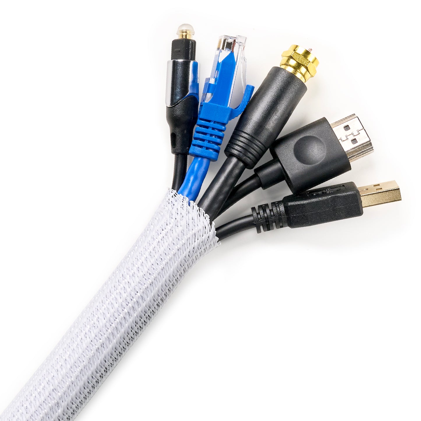 Cable Sleeve - Mesh - 10-ft. x 0.75-in.