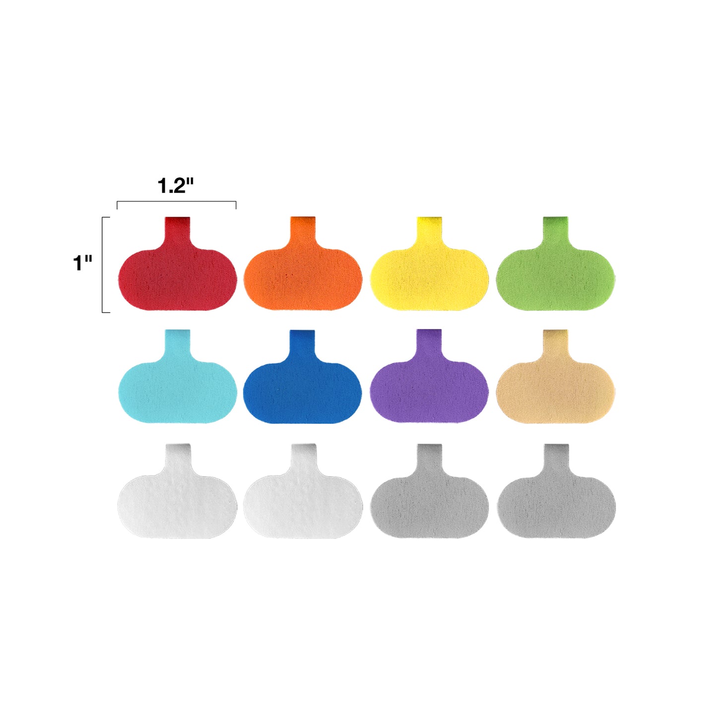 Cable Labels - Regular (12-Pack)