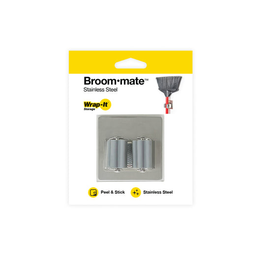 Broom•mate™ - Broom Holder