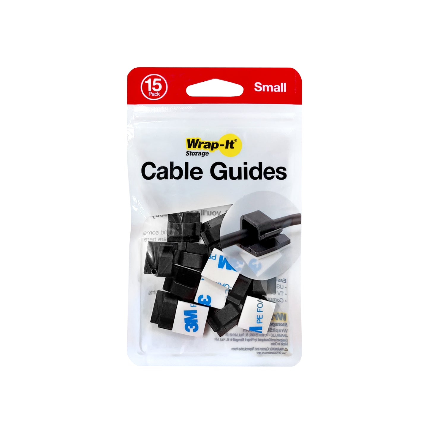 Cable Guides - Small (15-Pack)