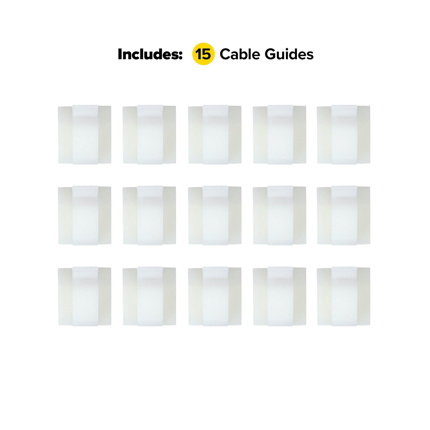 Cable Guides - Small (15-Pack)