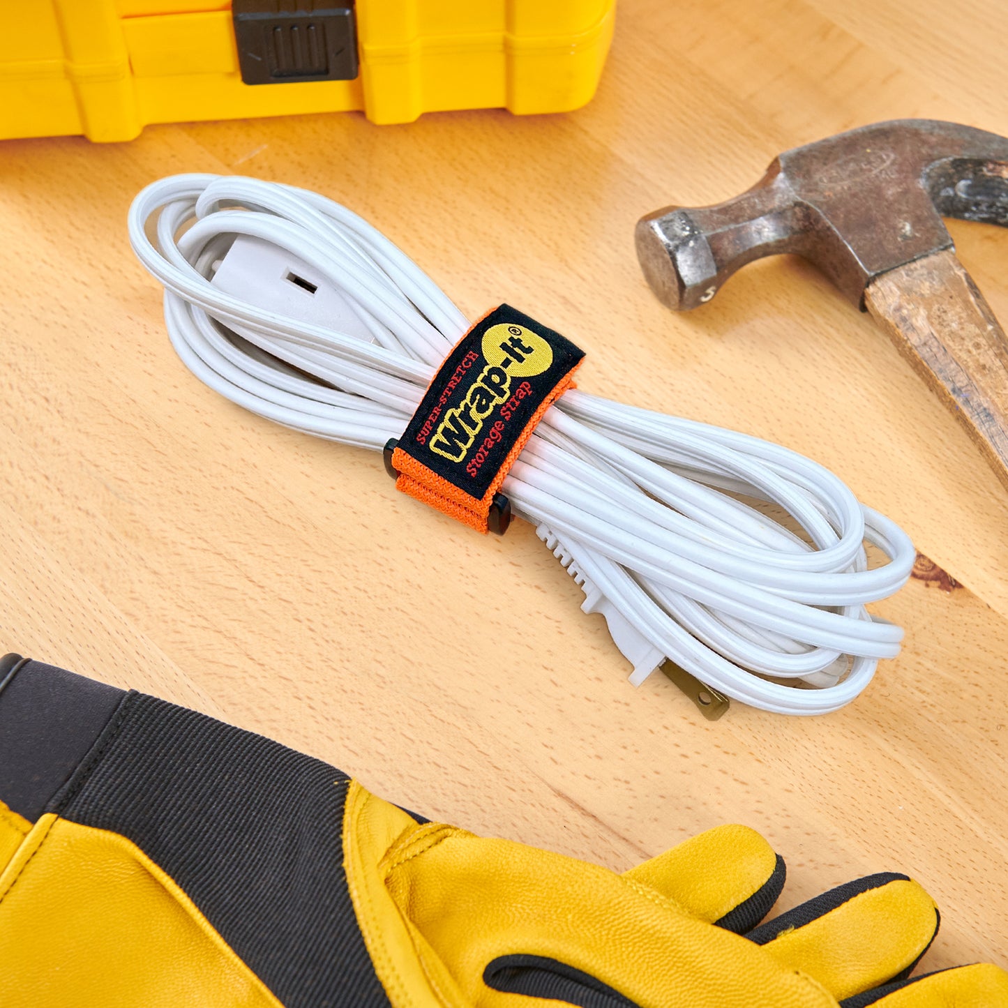 Super-Stretch Storage Straps - 6-in. (6-Pack) Blaze Orange