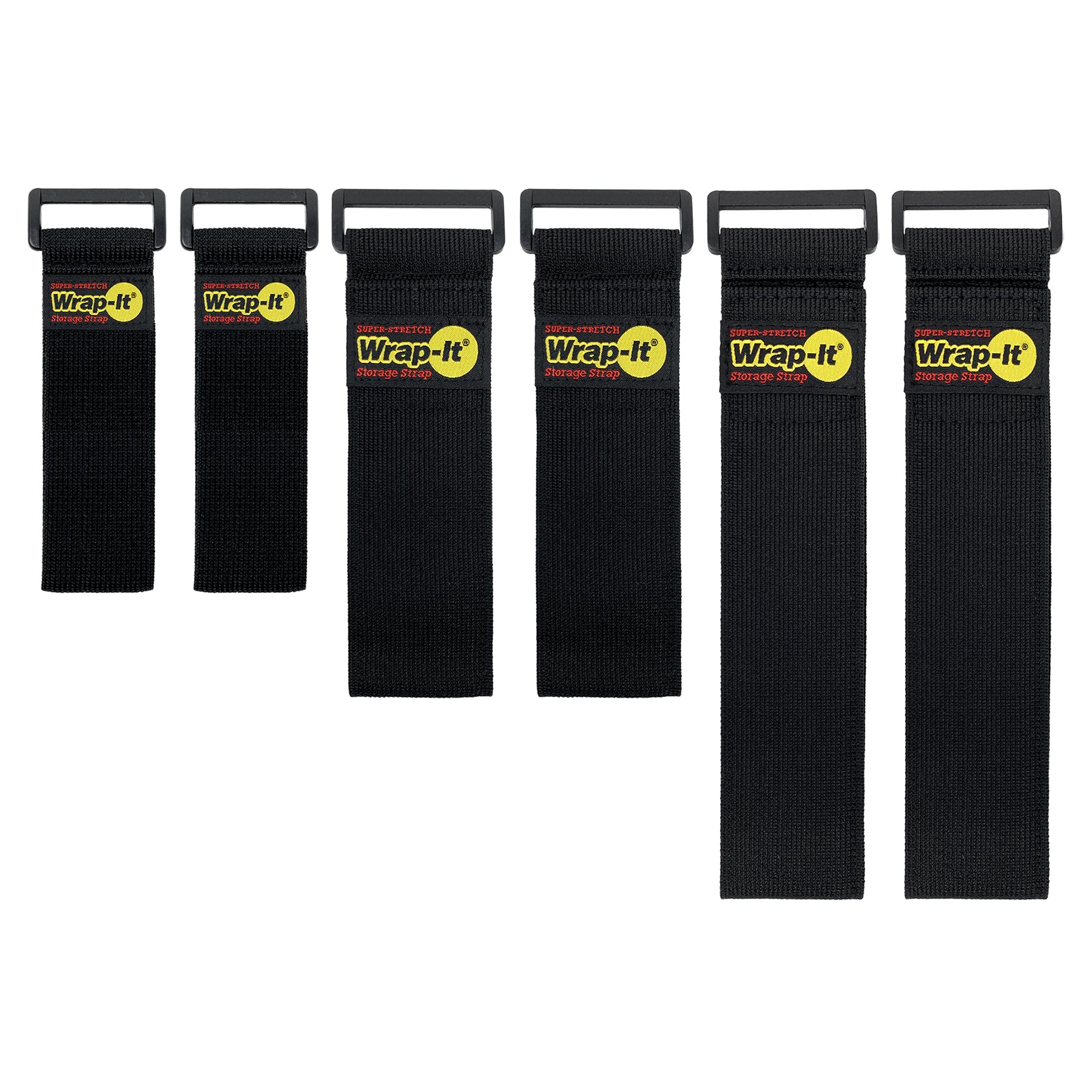 Super-Stretch™ Storage Straps (Assorted 6-Pack) – Wrap-It Storage