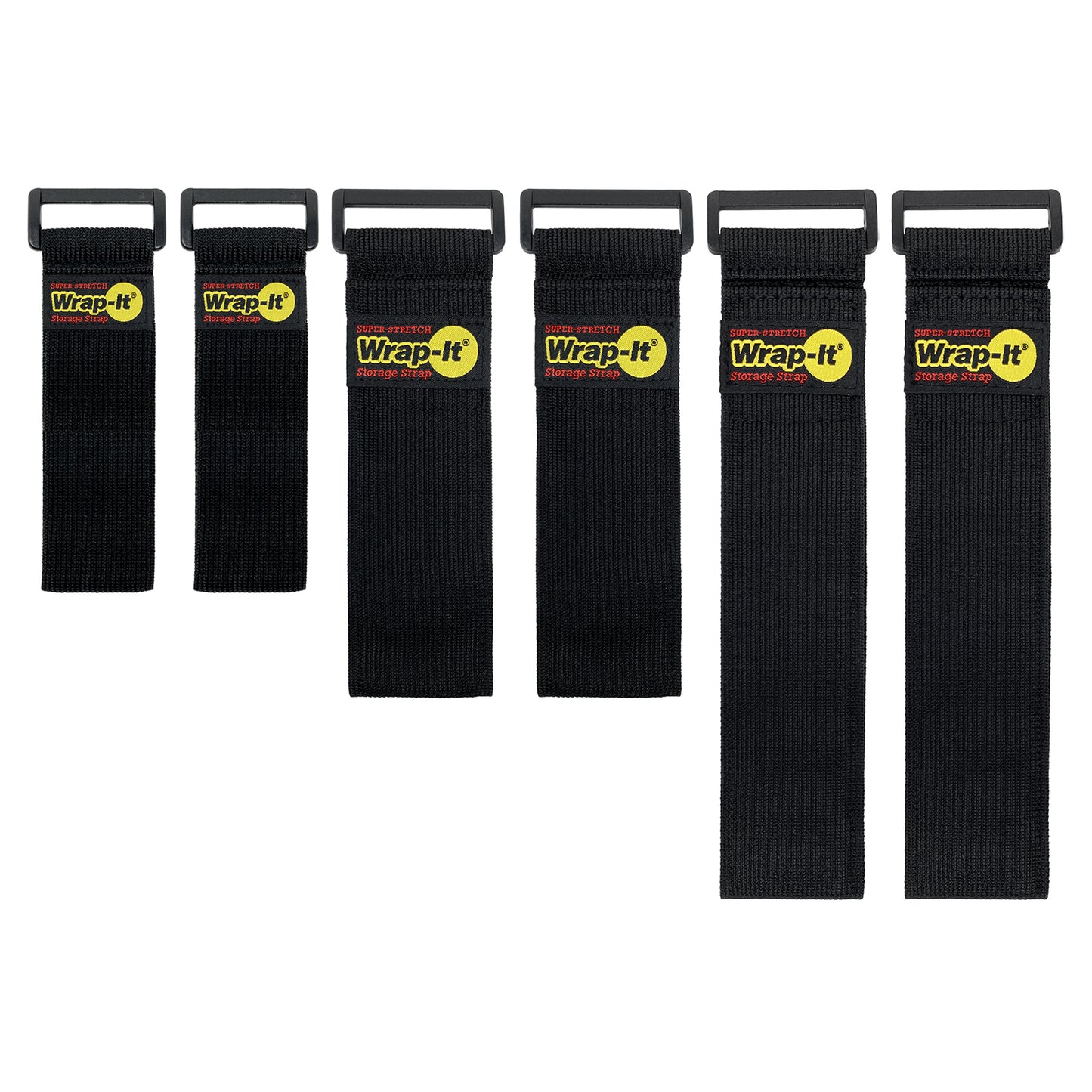Super-Stretch™ Storage Straps (Assorted 6-Pack)