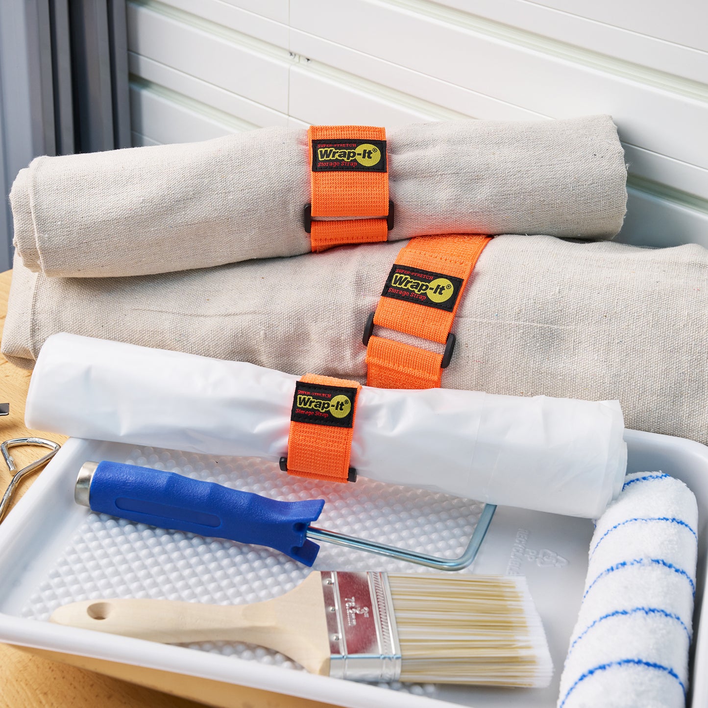 Super-Stretch Storage Straps (Assorted 6-Pack) Blaze Orange