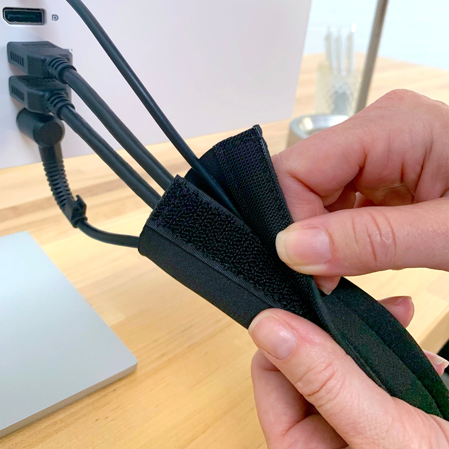 Cable Sleeve - Hook and Loop Closure - 48-in.