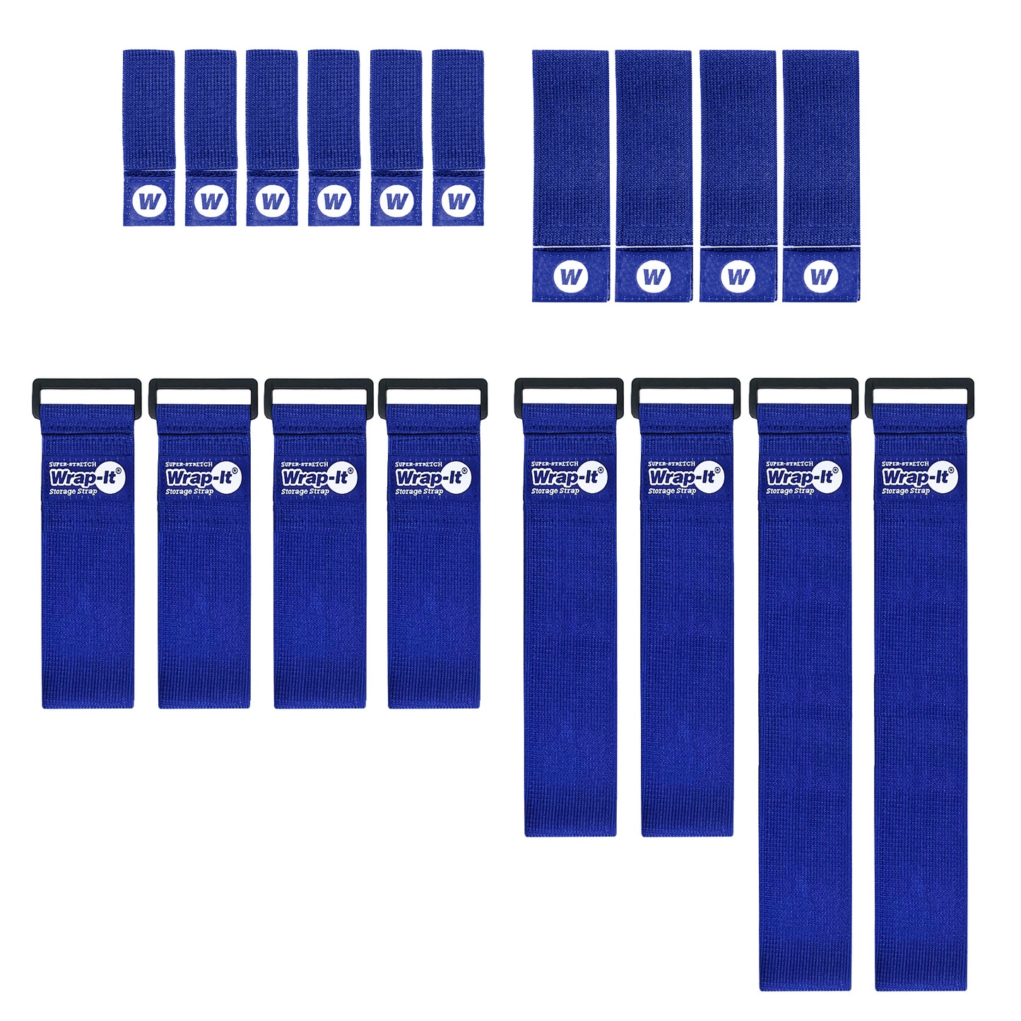Super-Stretch/Selfie Straps (Assorted 18-Pack)