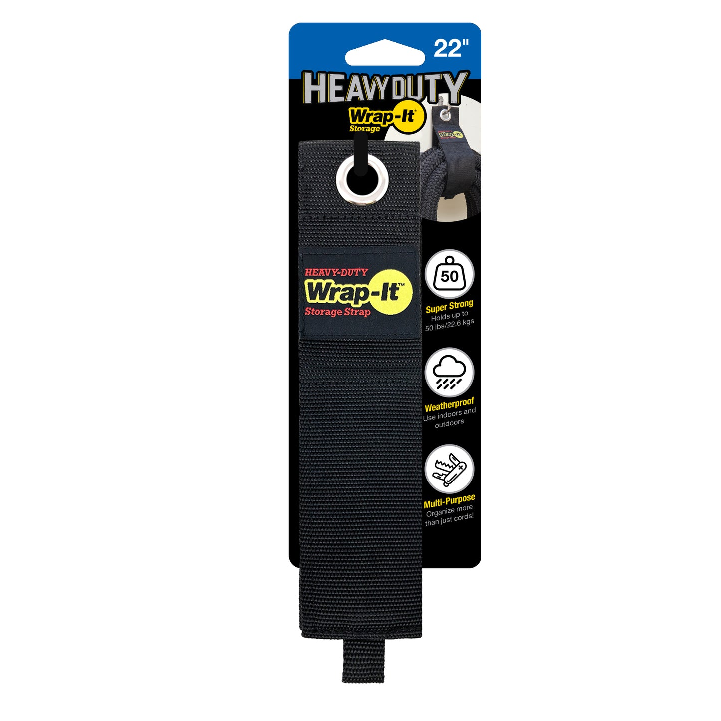 Heavy-Duty Storage Straps - 22-in. (2-Pack)