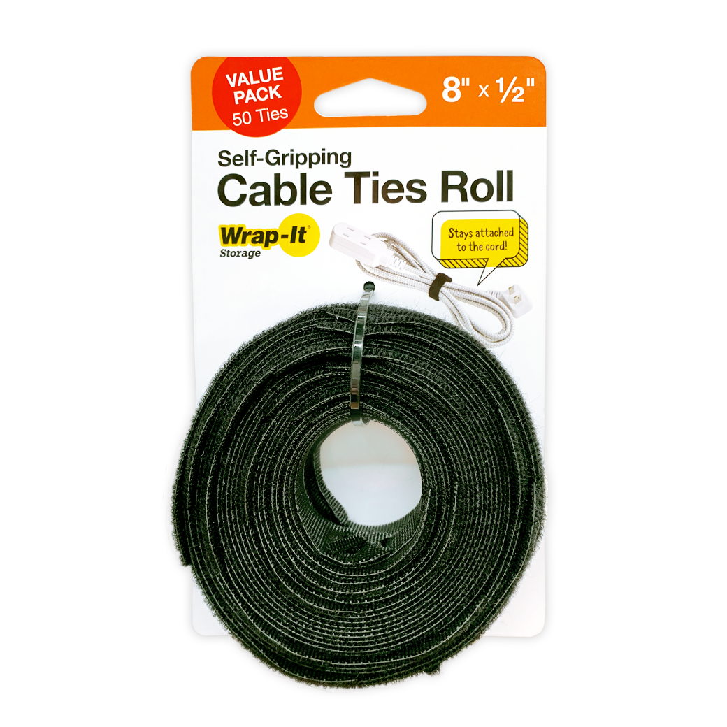 Cable Ties Roll - 8-in. - Wrap-It Storage