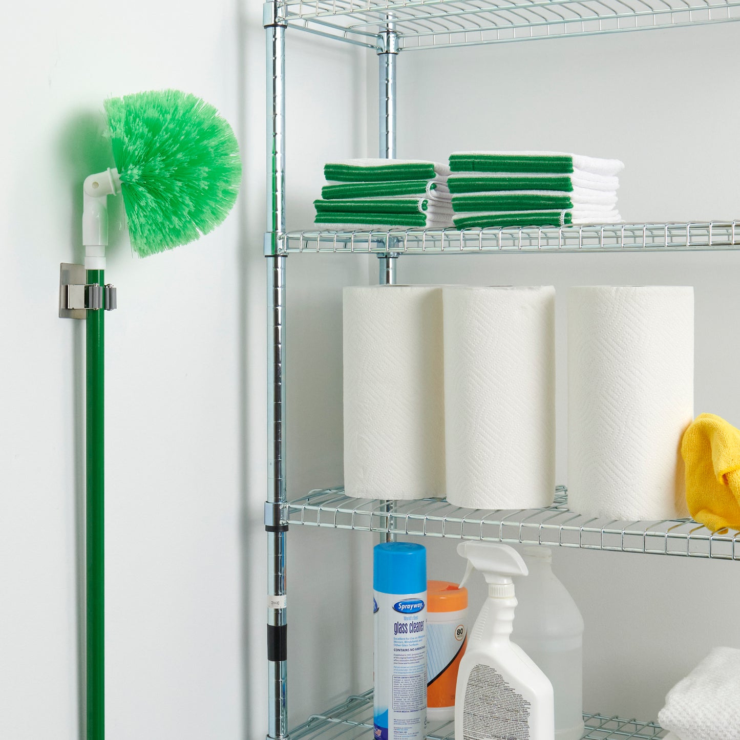 Broom•mate™ - Broom Holder