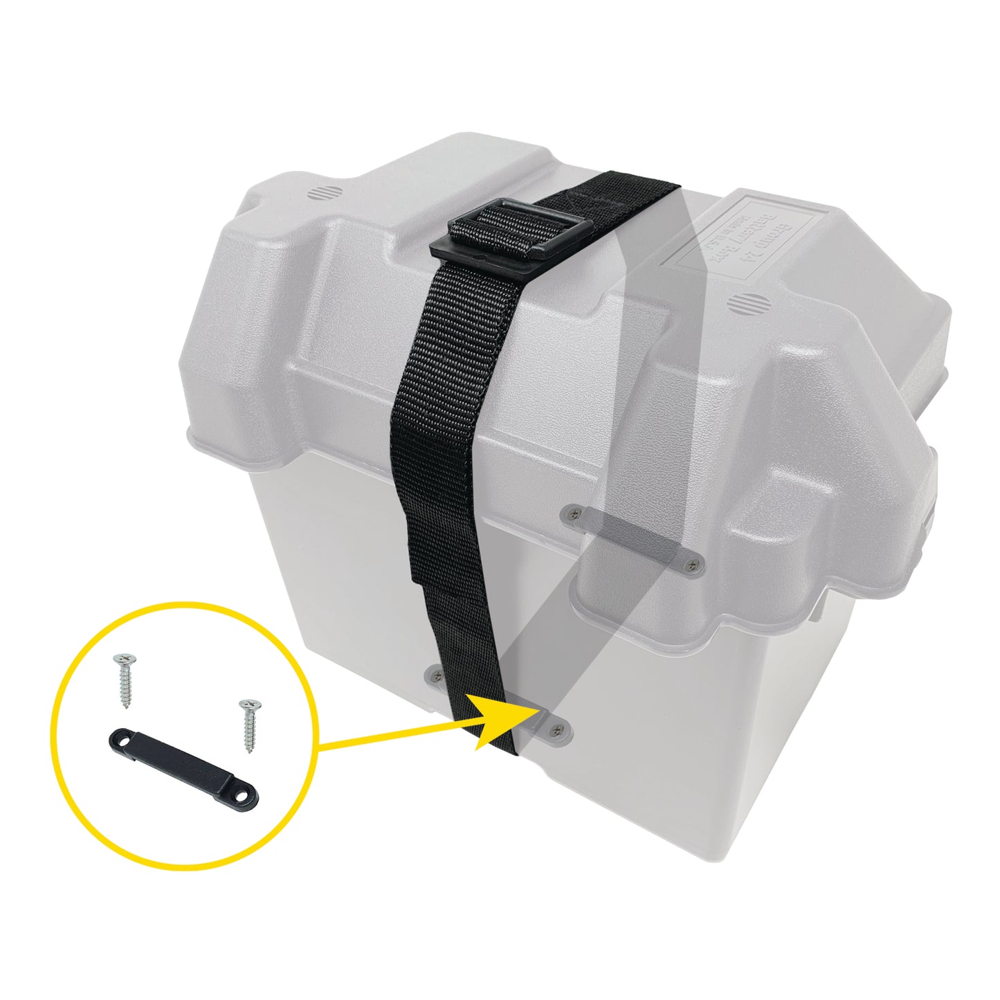 Battery Strap Tie Down Kit - 38-in. - Wrap-It Storage