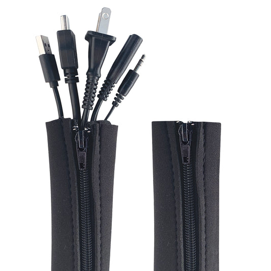 Cable Sleeve - Zipper Closure - 24-in. (2-Pack) - Wrap-It Storage
