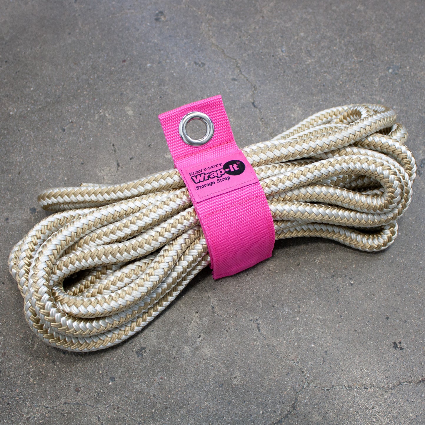 Heavy-Duty Storage Straps - Assorted 6-Pack - Hot Pink - Wrap-It Storage