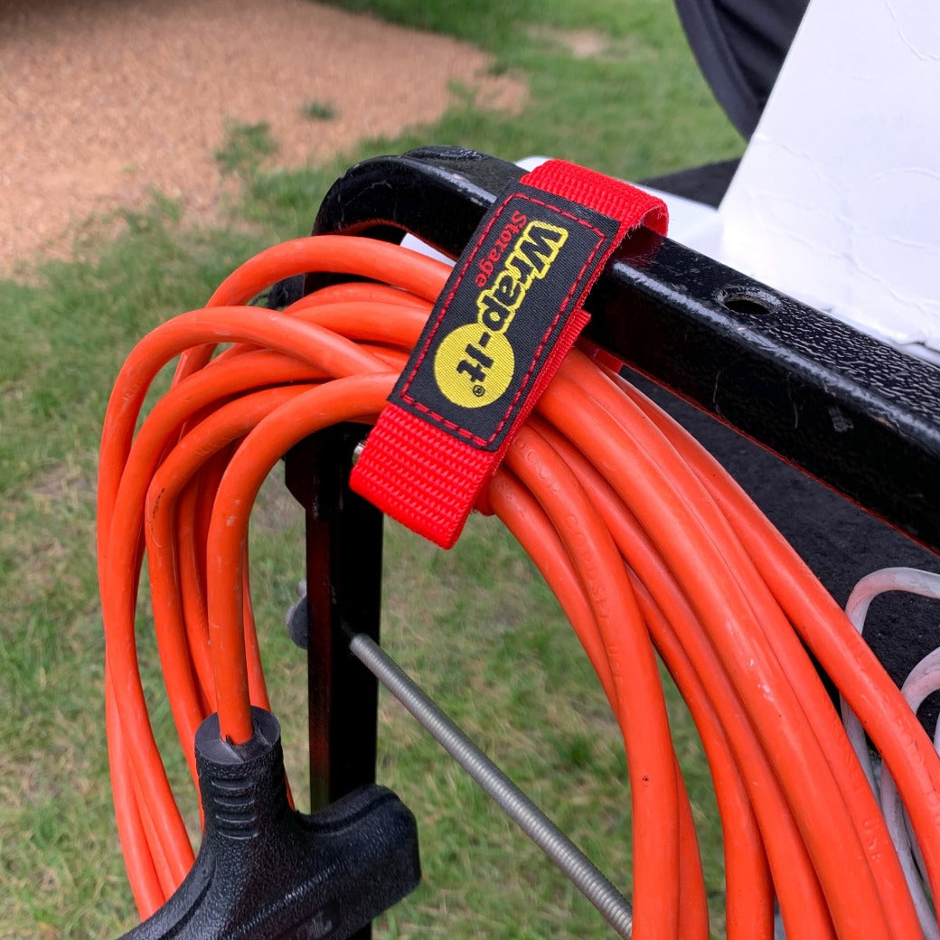 Quick-Straps - 9-in. (4-Pack) Red - Wrap-It Storage