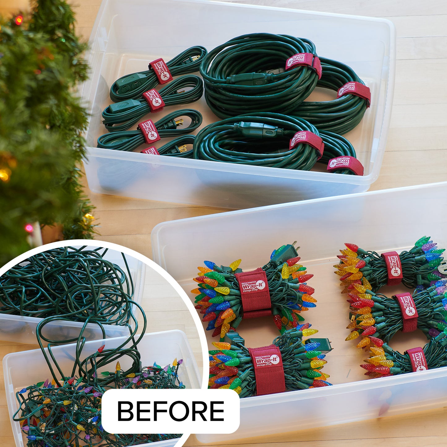 Super-Stretch Storage Straps (14-Pack)