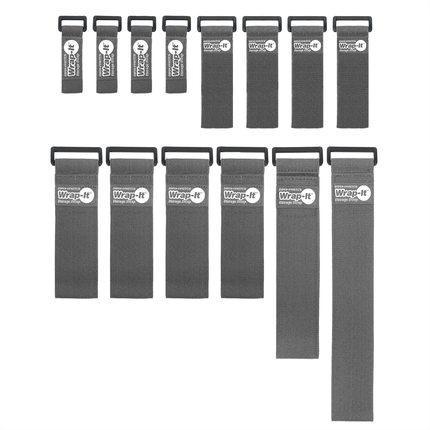 Super-Stretch Storage Straps (14-Pack)