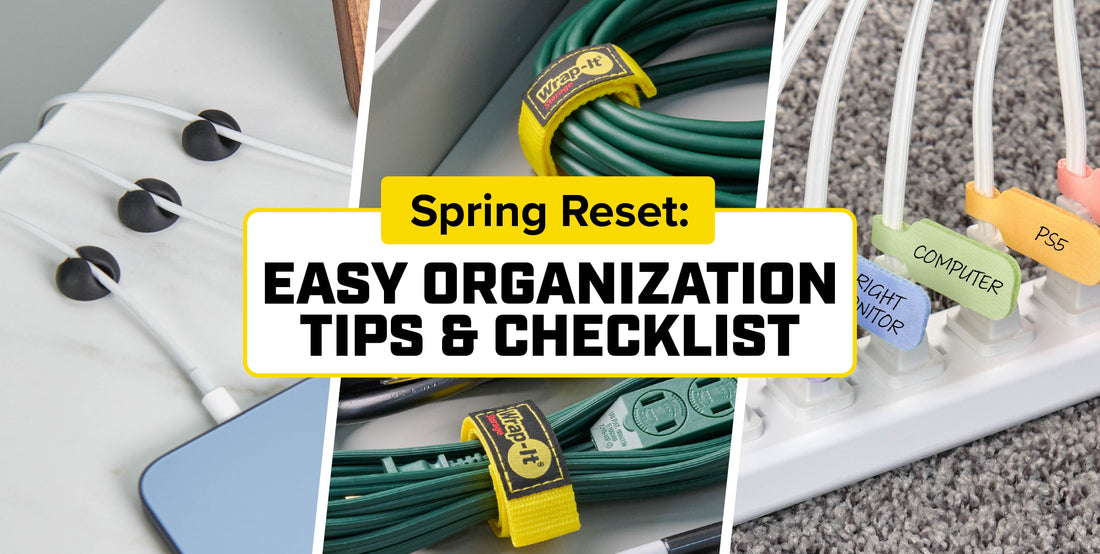 Spring Reset: Easy Organization Tips & Checklist