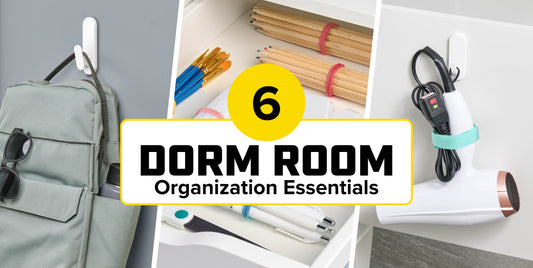 6 Dorm Room Organization and Storage Essentials for Small Spaces