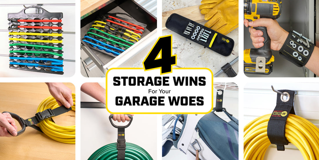 4 Storage Wins for your Garage Woes