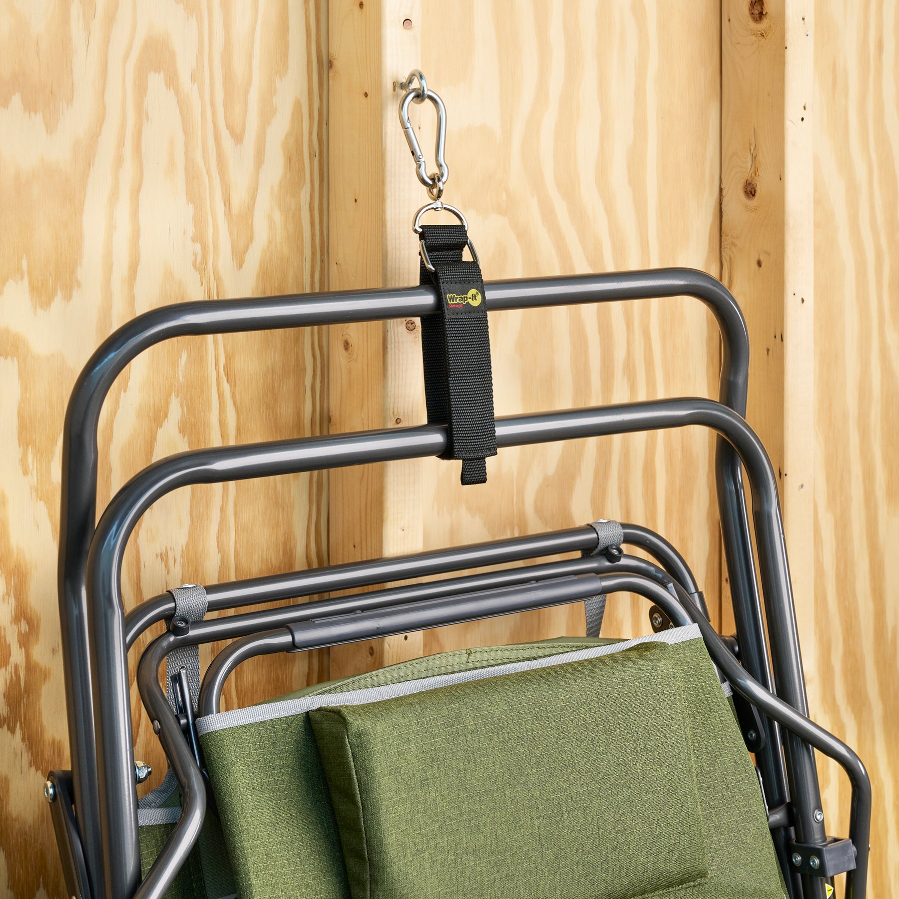 Hook 'n Hang® Storage Strap - 18 in. Black - Wrap-It Storage