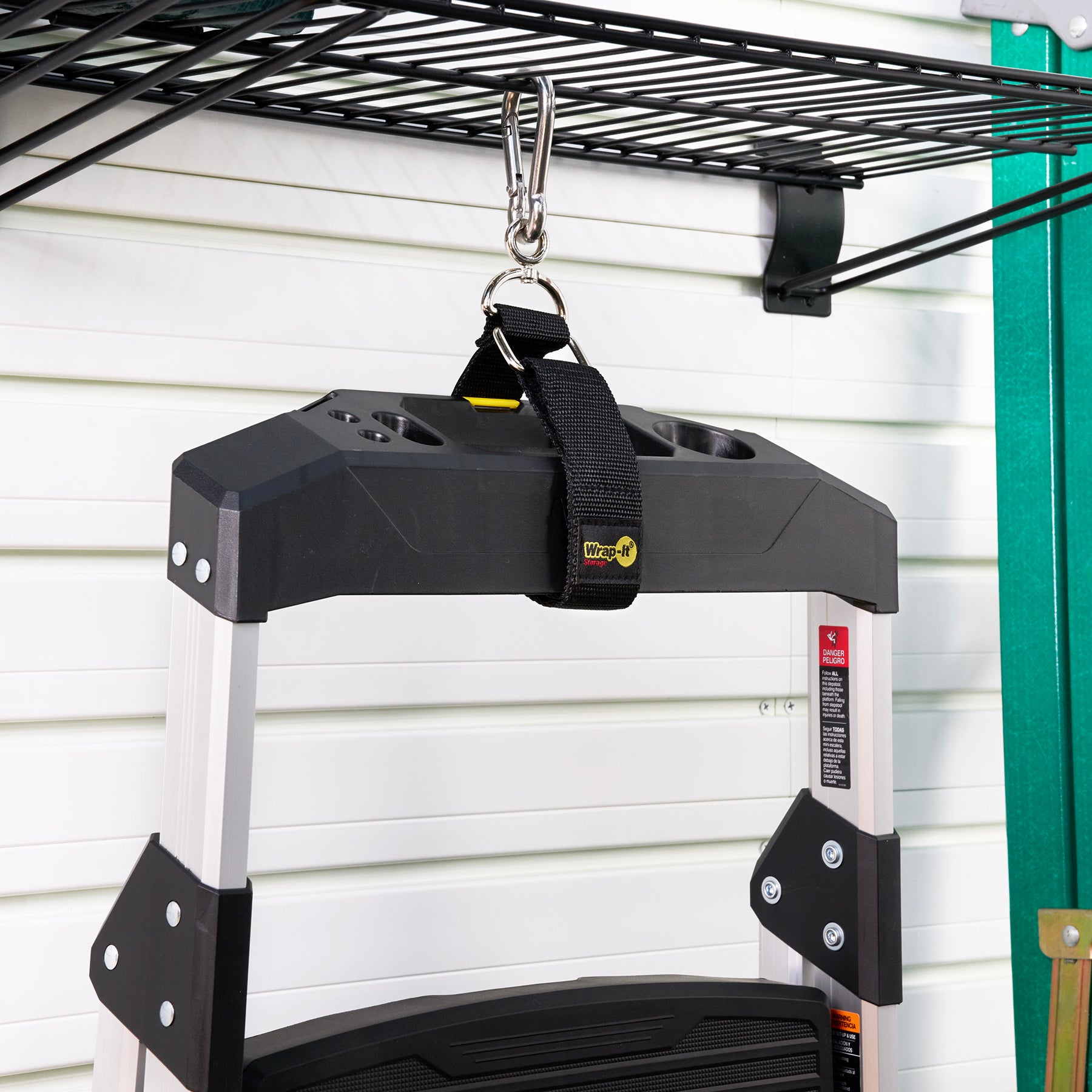Hook 'n Hang® Storage Strap - 18 in. Black - Wrap-It Storage