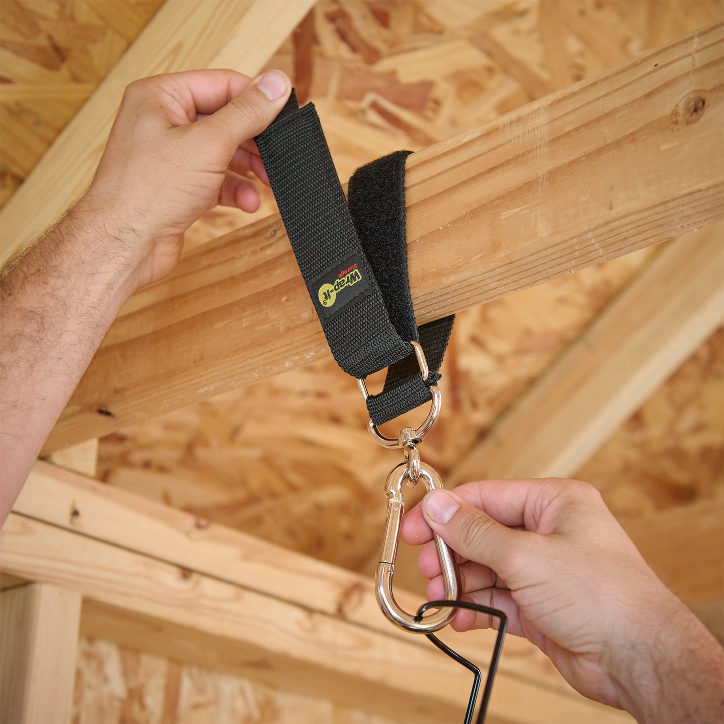 Hook 'n Hang® Storage Strap - 18 in. Black - Wrap-It Storage
