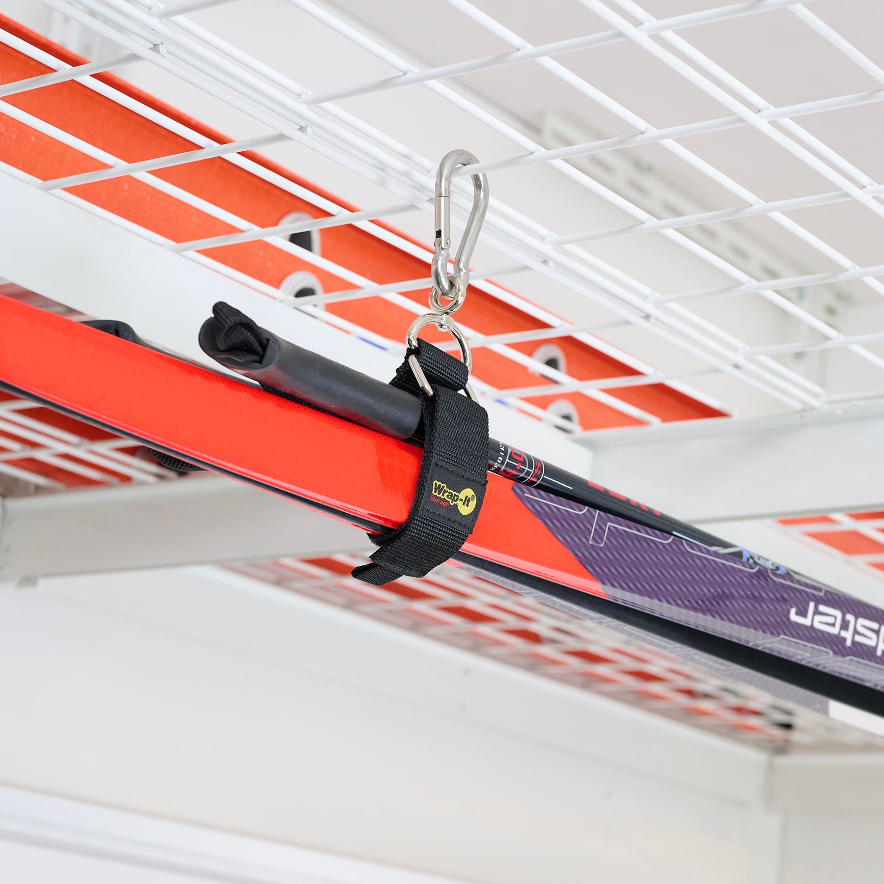 Hook 'n Hang® Storage Strap - 12 in. Blaze Orange - Wrap-It Storage
