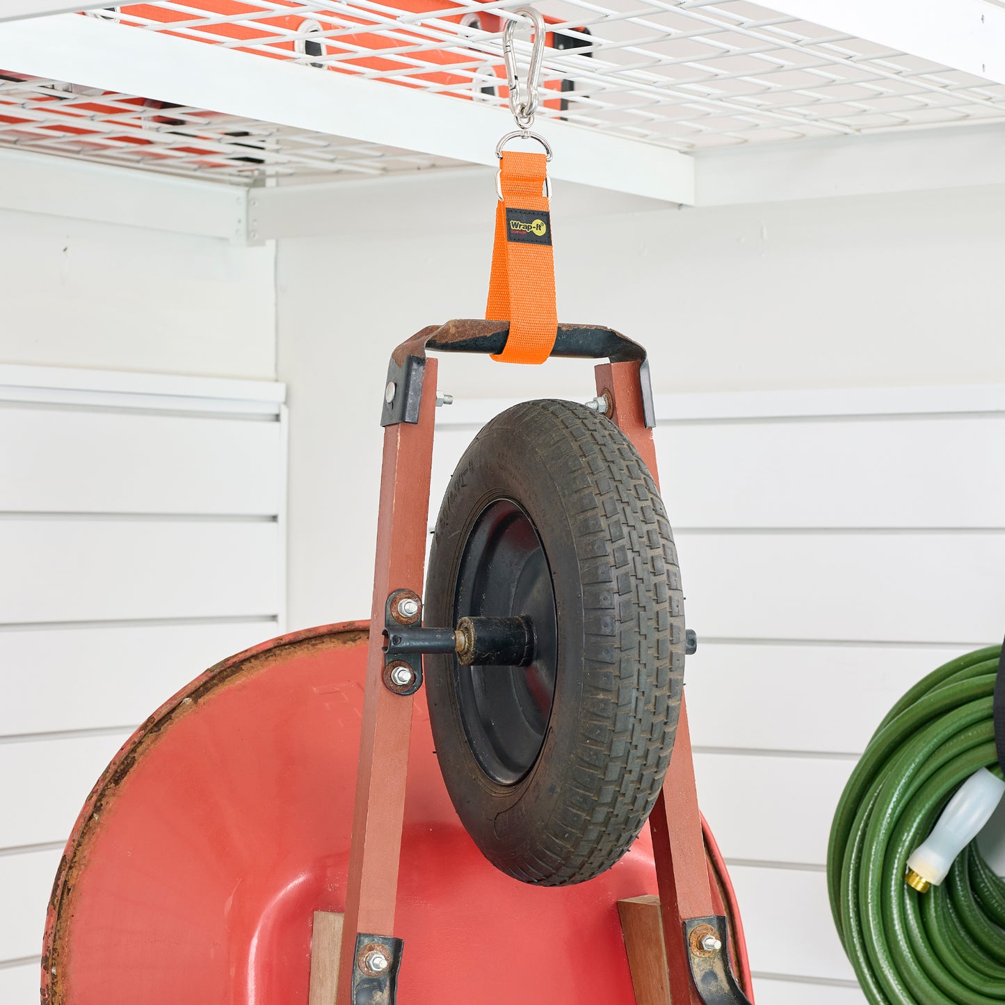 Hook 'n Hang® Storage Strap - 24 in. Blaze Orange - Wrap-It Storage