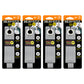 Heavy-Duty™ Storage Straps - 10-in. (12-Pack) Silver - Wrap-It Storage