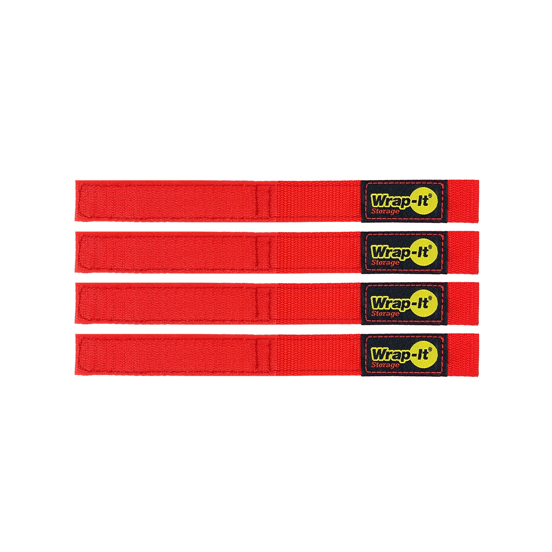 Quick-Straps® - 9-in. (4-Pack) Red - Wrap-It Storage
