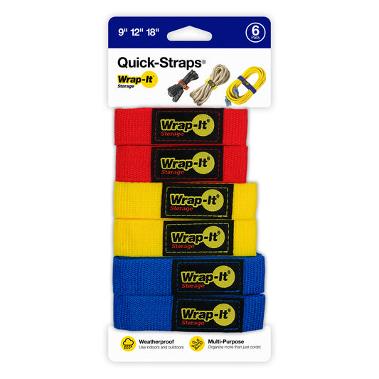 Quick-Straps® - Assorted Sizes (6-Pack)