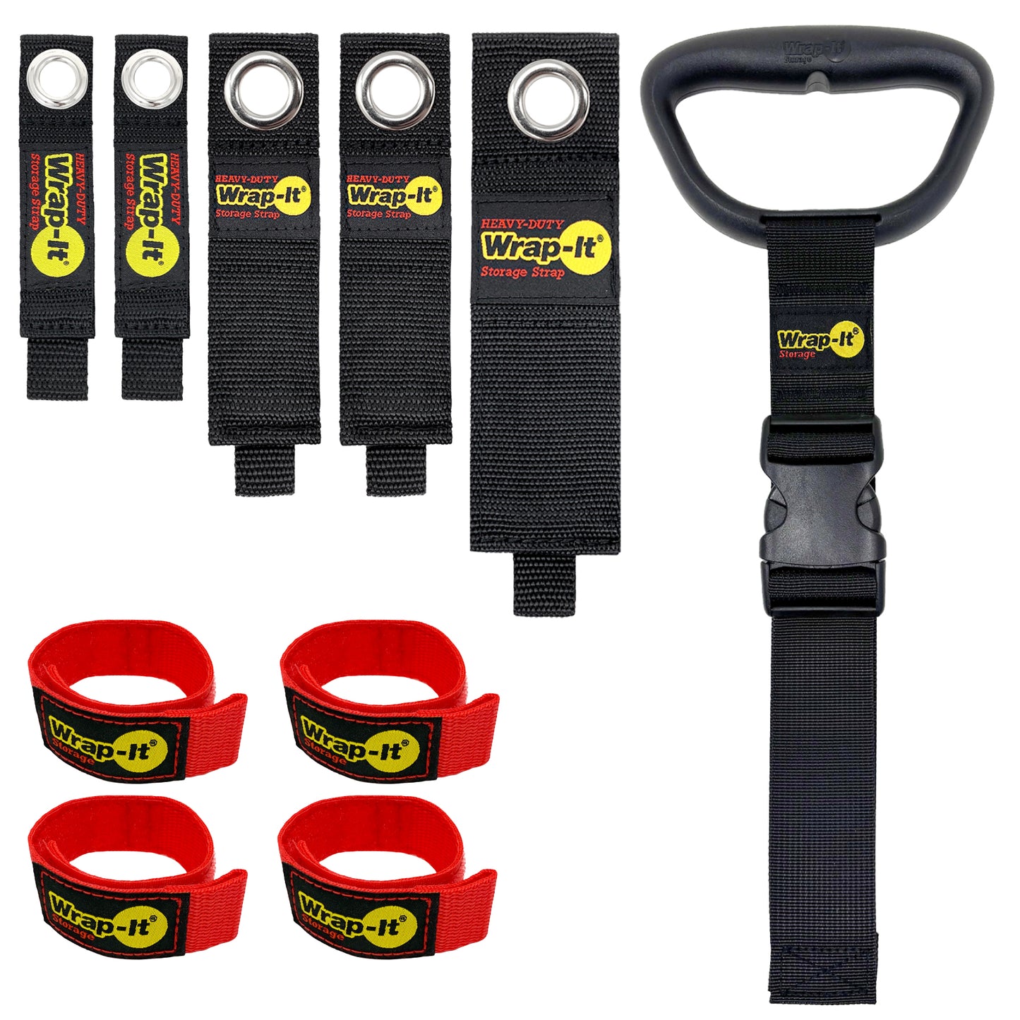 Storage Straps 10pc Value Pack - Wrap-It Storage