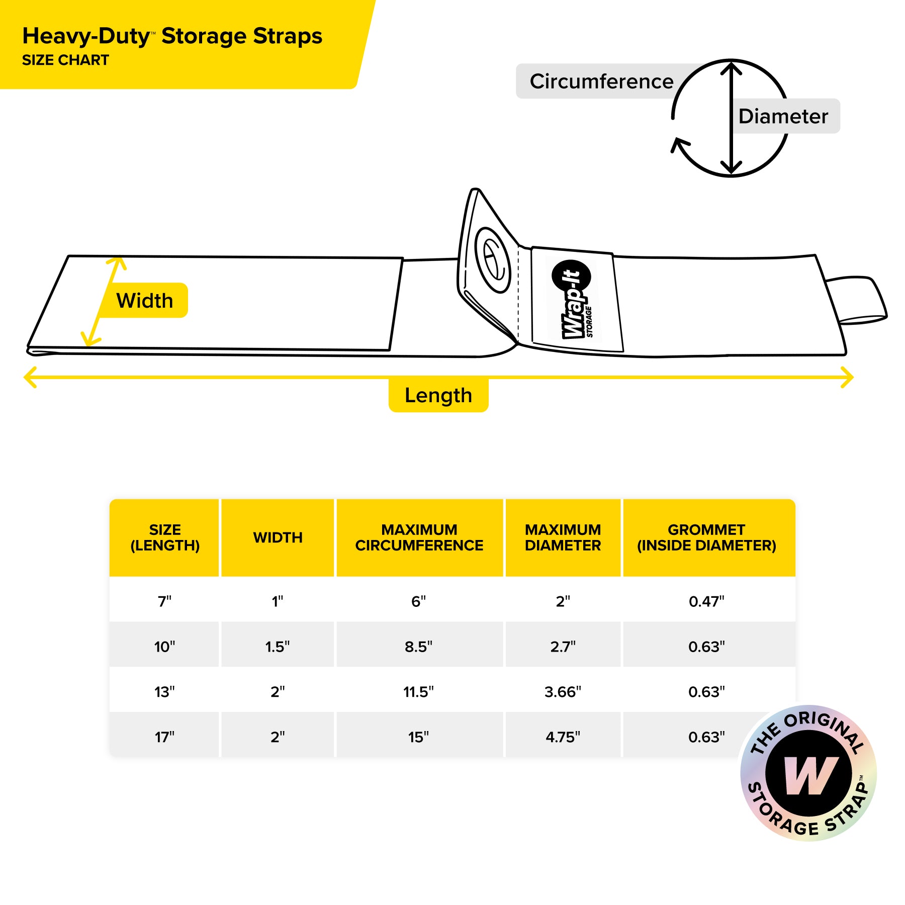 Storage Straps 10pc Value Pack - Wrap-It Storage