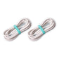 Wrap-It Storage Cinch-Straps - 12" (2-Pack) Turquoise