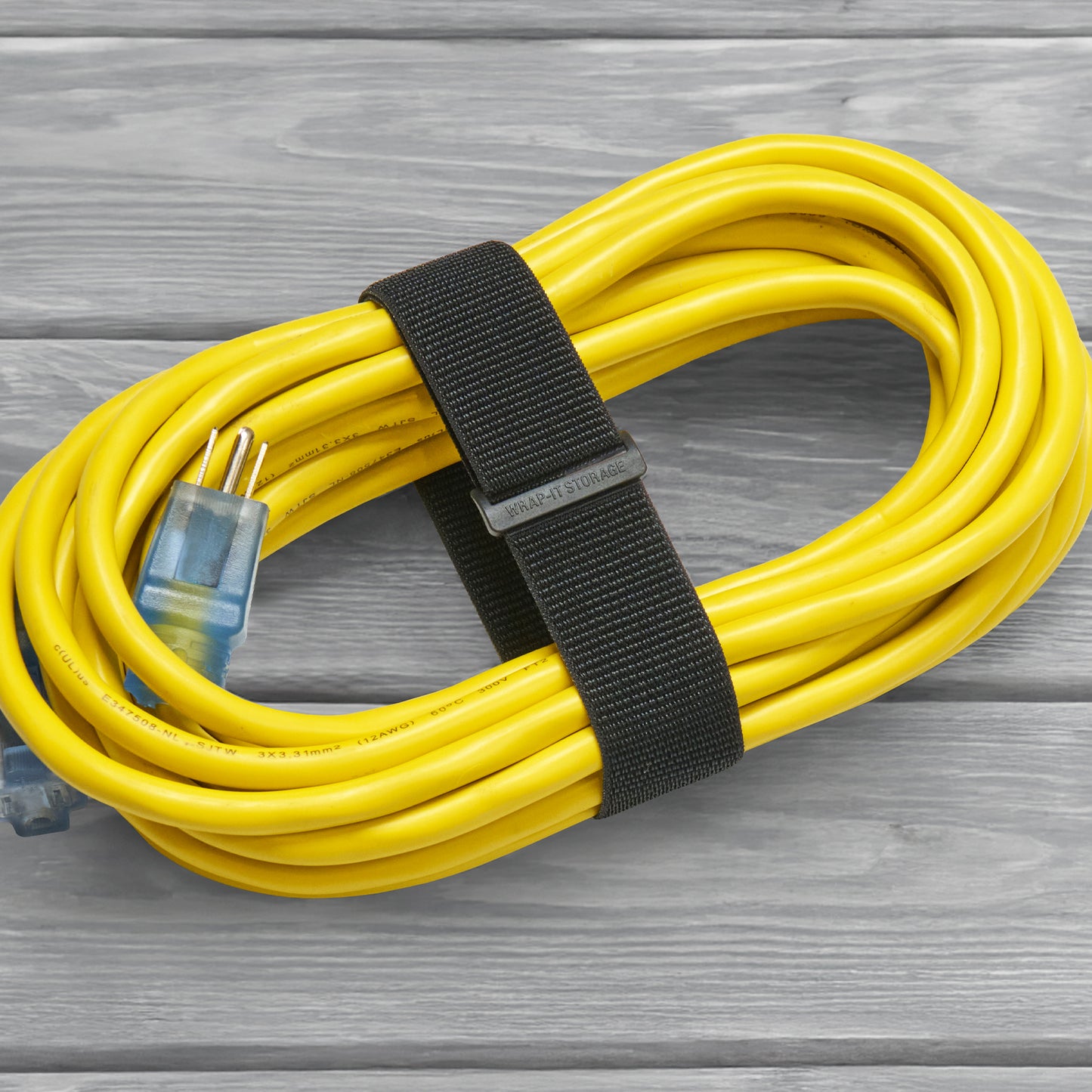 Cinch-Straps - Assorted Sizes (6-Pack) Black