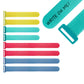 Write On! Cinch Straps -  Tropics (8-Pack) (5", 8") - Wrap-It Storage