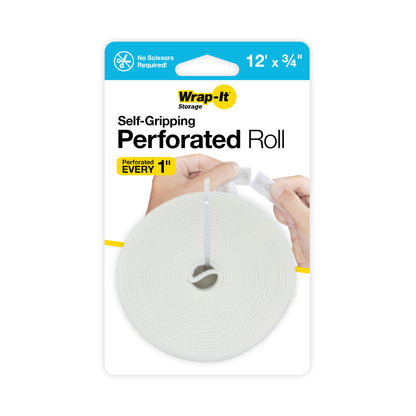 Self-Gripping Perforated Roll - 12' x 0.75" - Wrap-It Storage