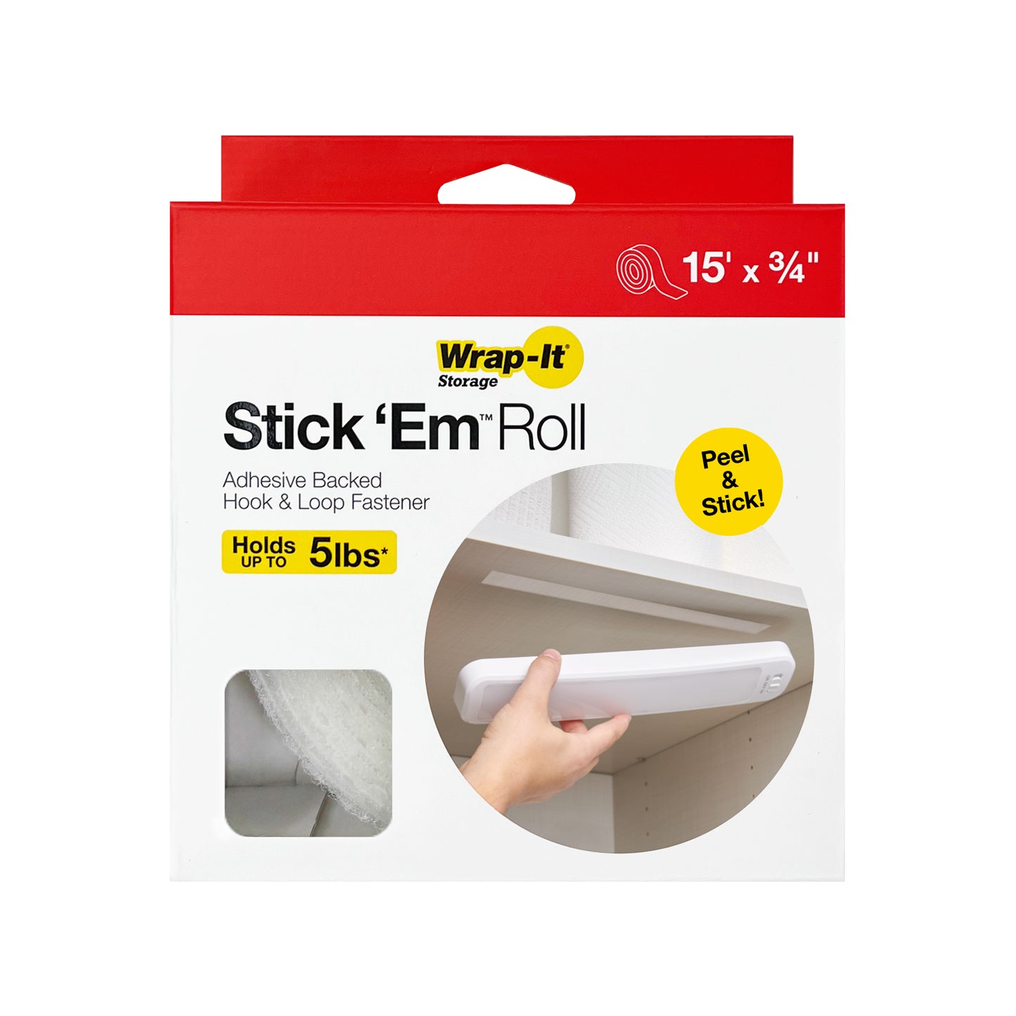 Stick 'Em™ - 15' x .75" Roll