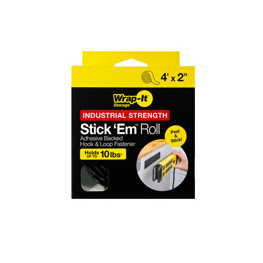 Stick 'Ems - 4' x 2" Roll - Industrial Strength