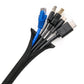 Cable Sleeve - Mesh - 10-ft. x 0.5-in.