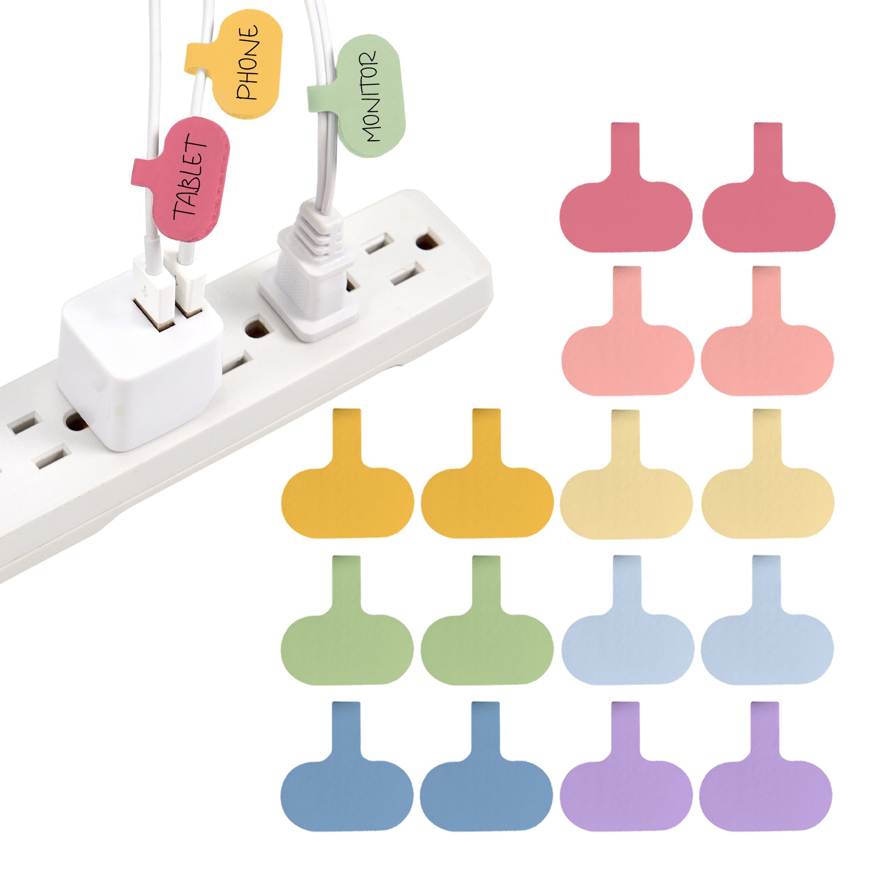 Cable Labels | Cord & Wire Labels | Wrap-It Storage
