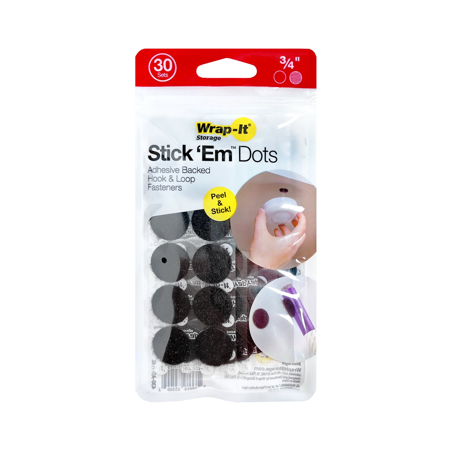 Stick 'Ems - .75" Dots (30 Sets)