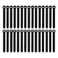 Self-Gripping Cable Ties - 30-Pack (6")