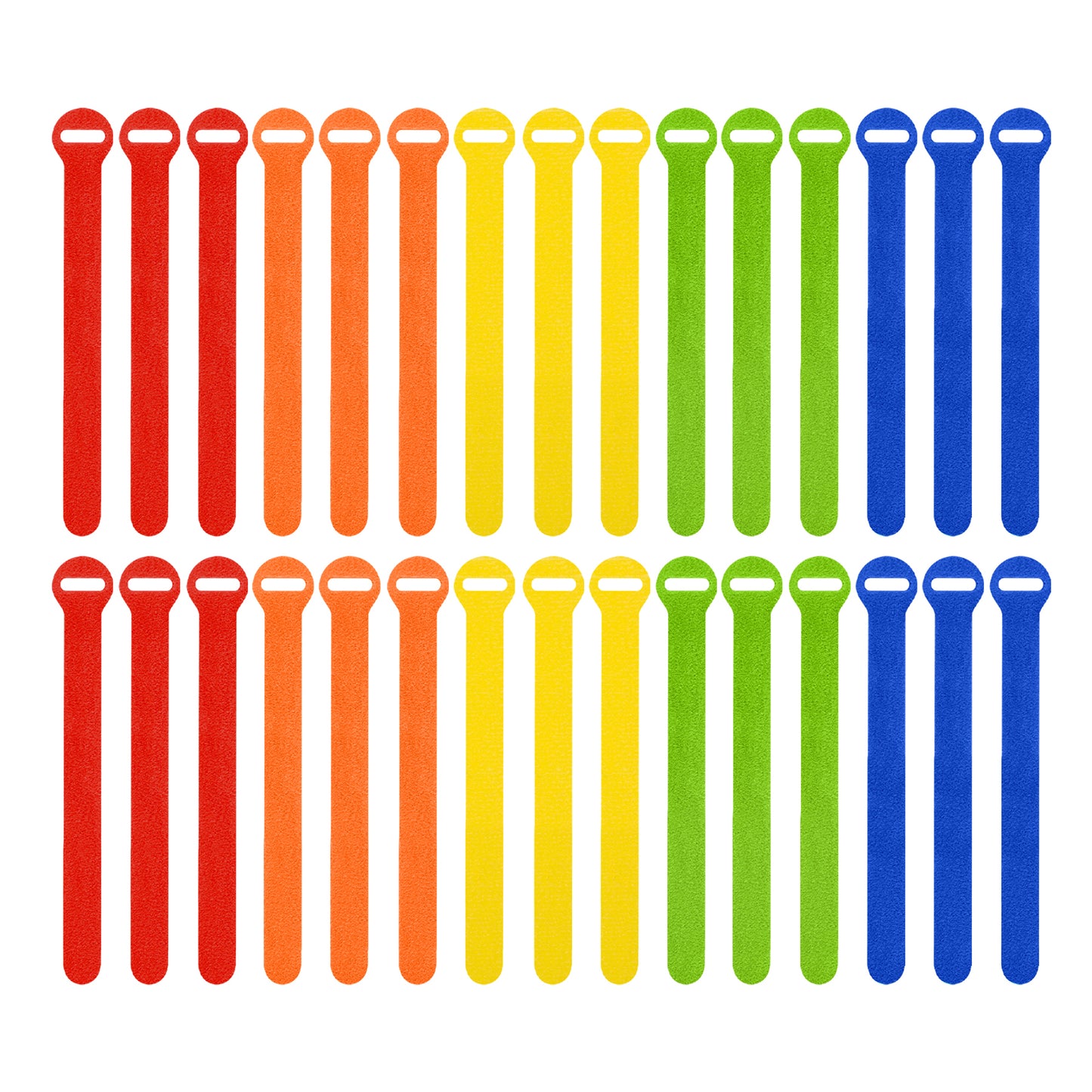 Self-Gripping Cable Ties - 30-Pack (6")