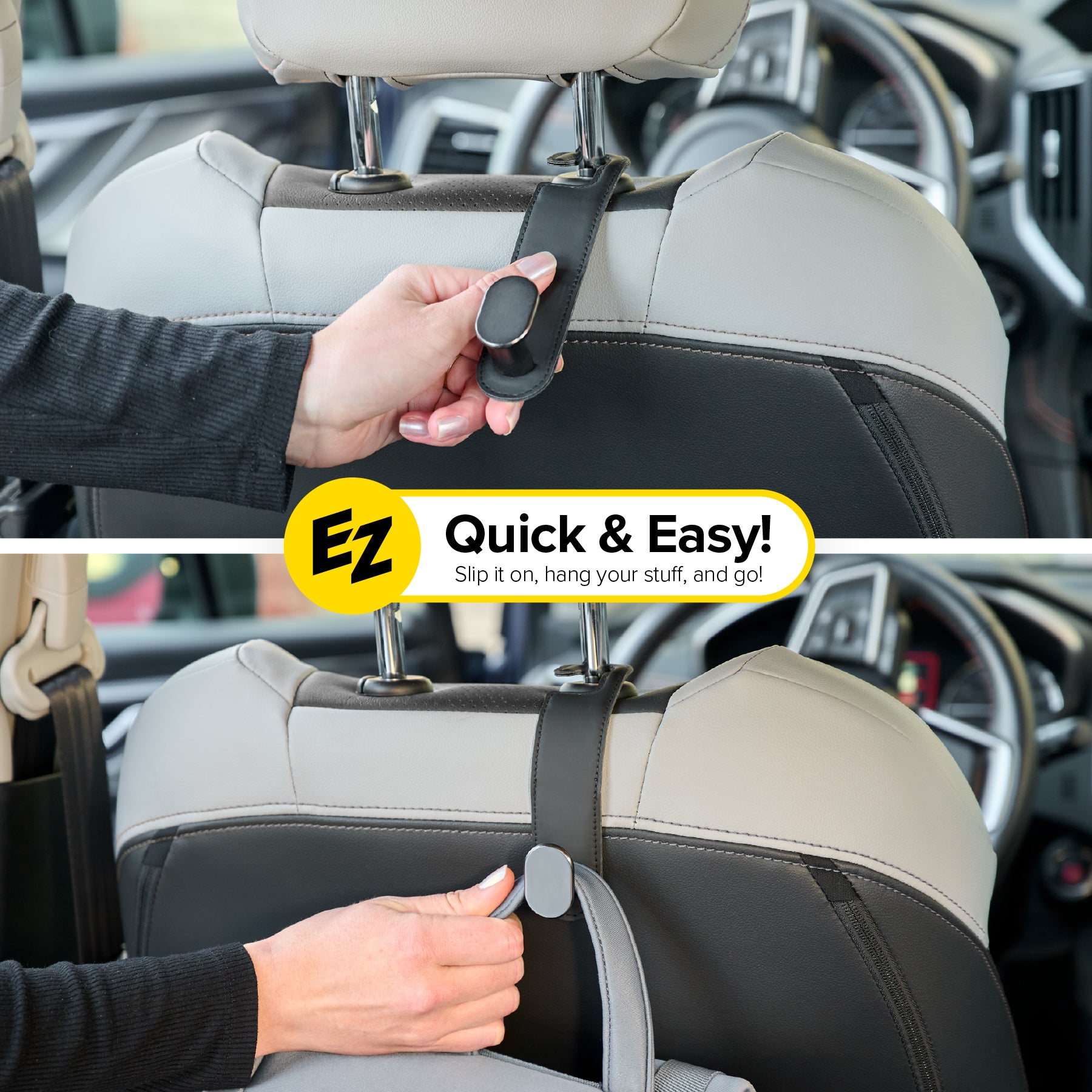Headrest Hook - Wrap-It Storage