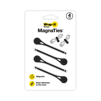 MagnaTies - 4-Pack - Wrap-It Storage