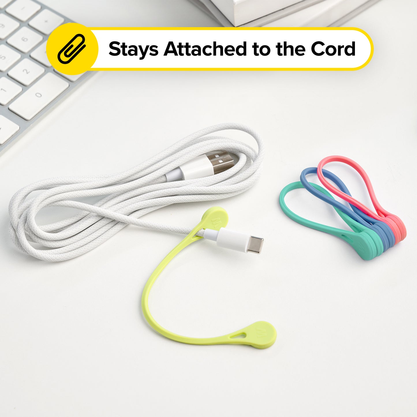 MagnaTies - 4-Pack - Wrap-It Storage